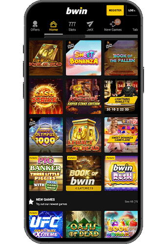 Bwin Casino på mobilskärm