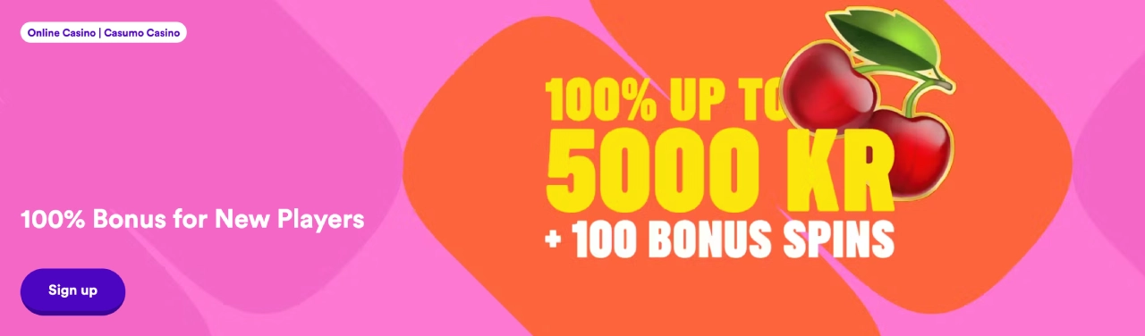 casumo casino norge bonus