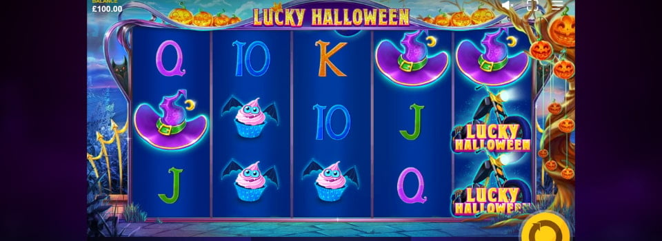 Lucky Halloween spelplan