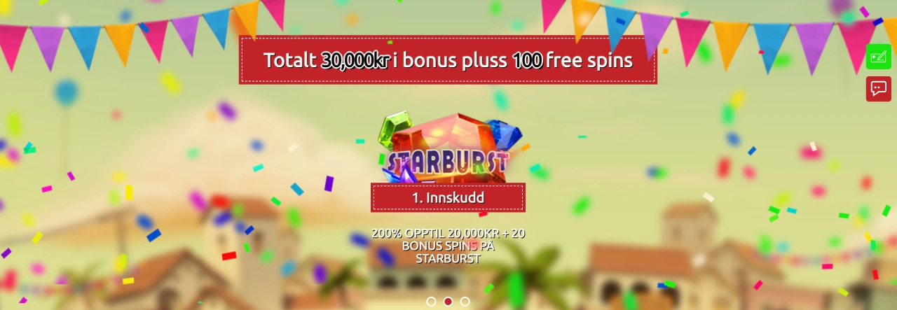 spinstation casino norge bonus