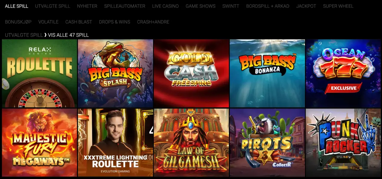 voodoodreams casino norge spill