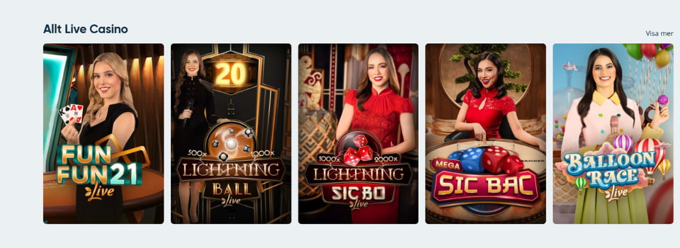 Speedy Casino livespel