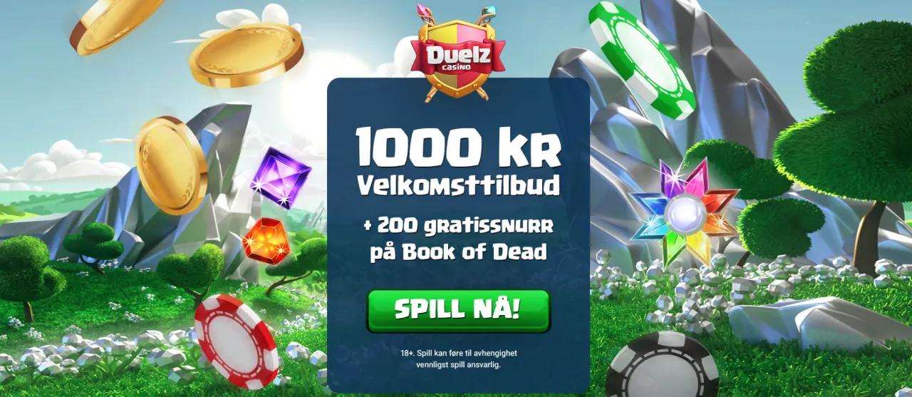 duelz casino norge bonus