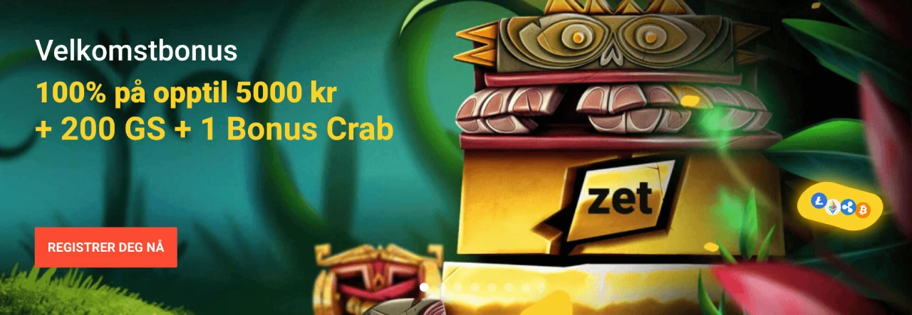 zetcasino norge bonus