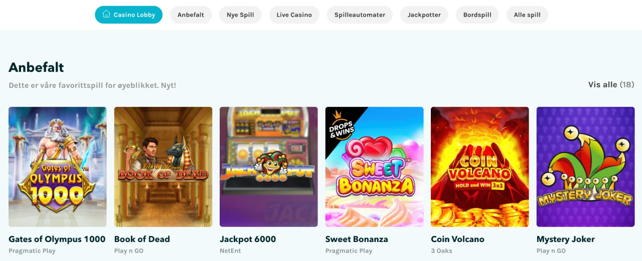 luckydays casino norge spill