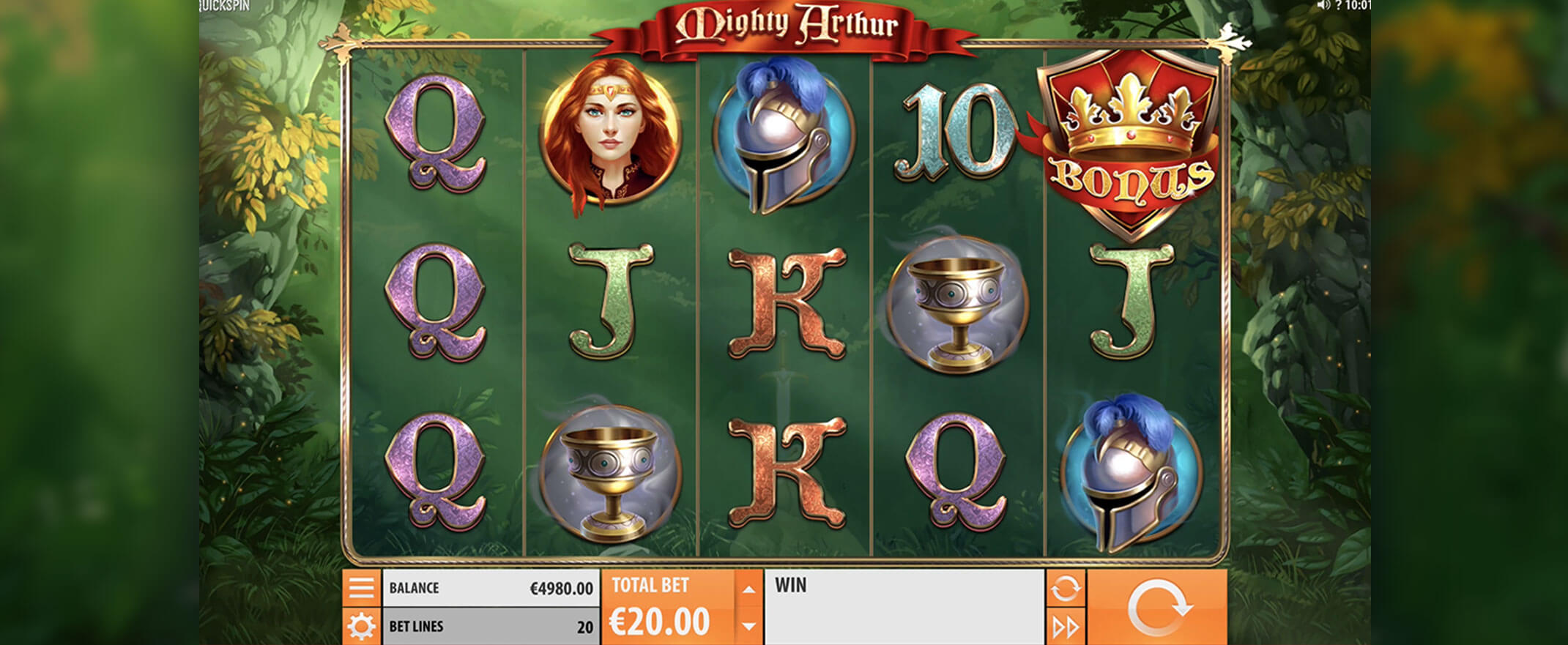 Mighty Arthur Slot Screenshot