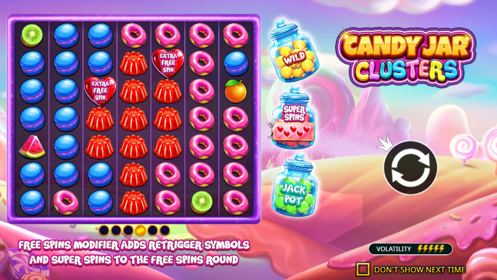 Candy Jar Clusters Screenshot