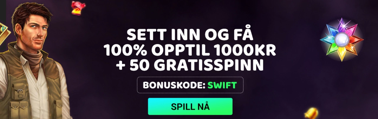 swift casino norge bonus