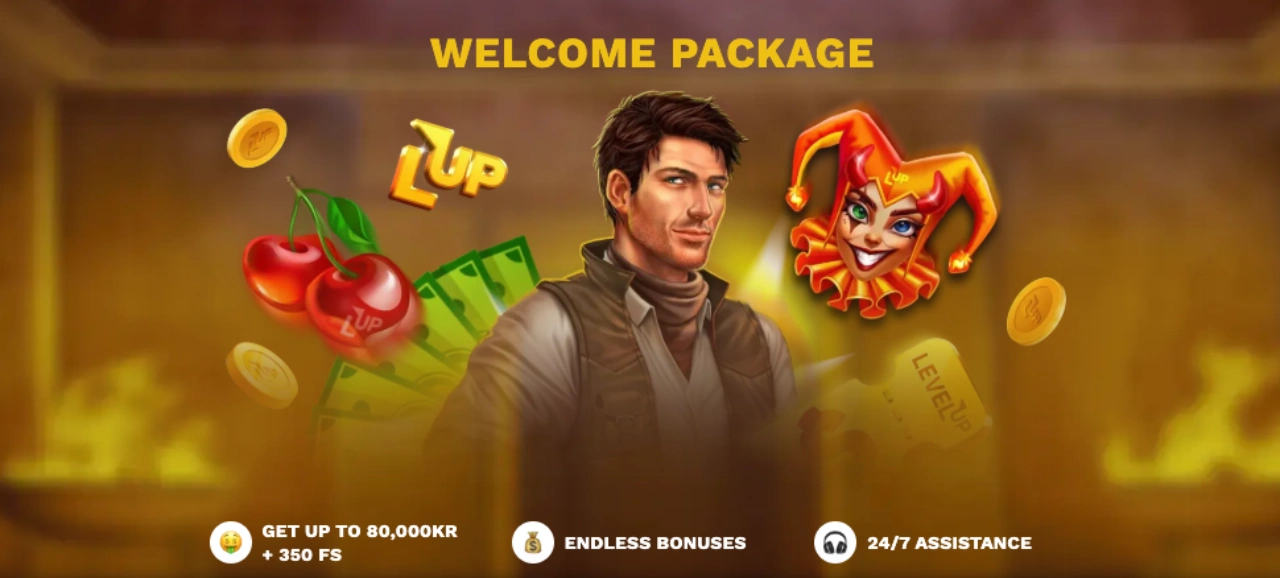 levelup casino norge bonus