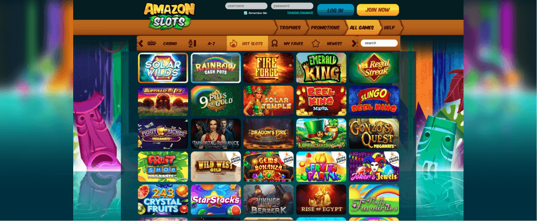 Amazon Slots games screenshot