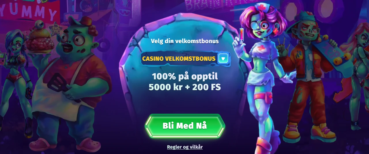 casombie casino norge bonus