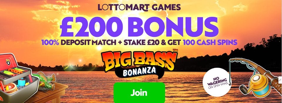 Lottomart welcome bonus - new offer