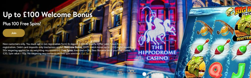 hippodrome casino welcome offer