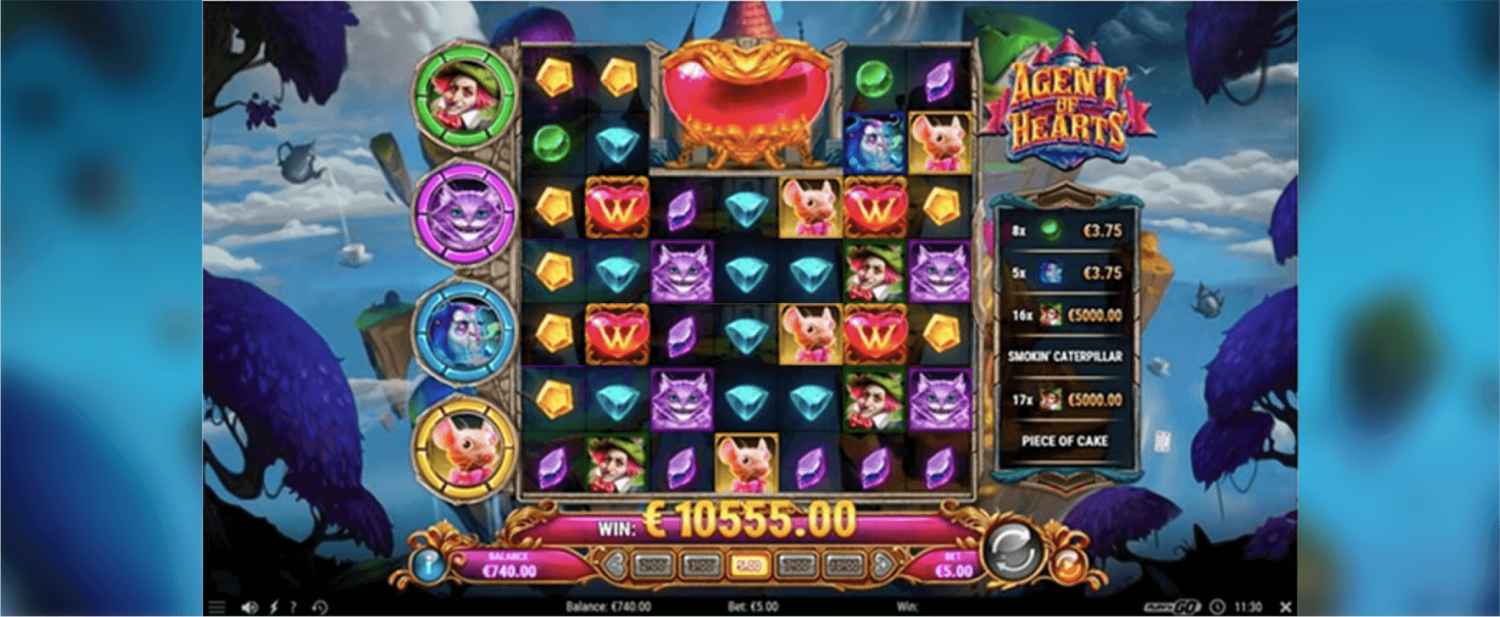 Agent of Hearts slot