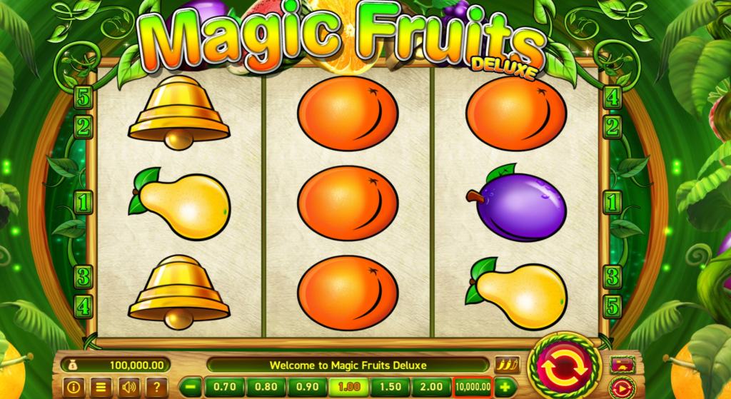 Magic Fruits Deluxe Gameplay Screenshot