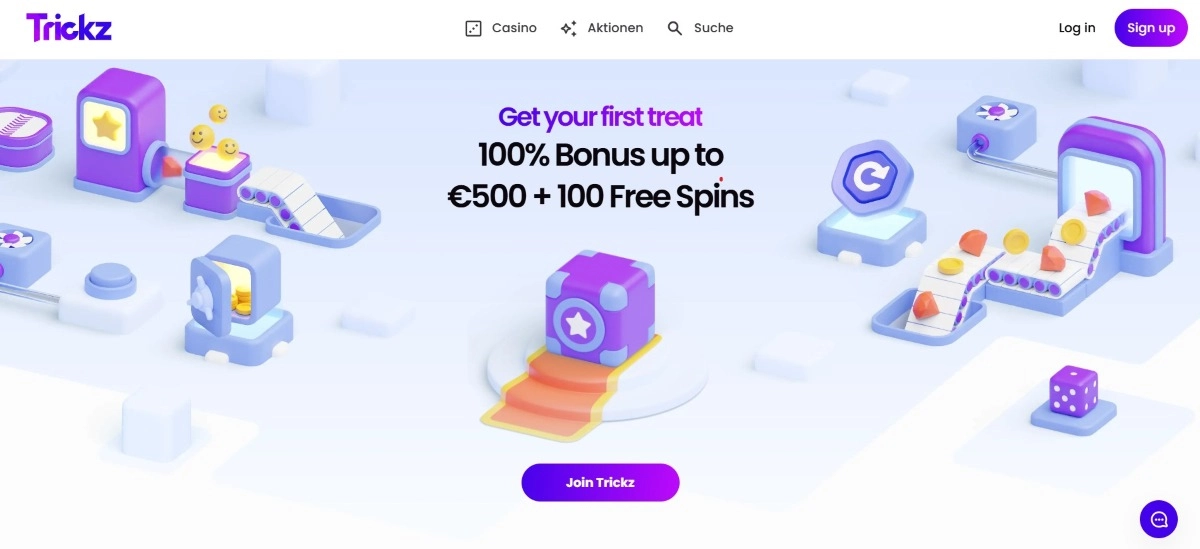 Trickz Casino Willkommenspaket