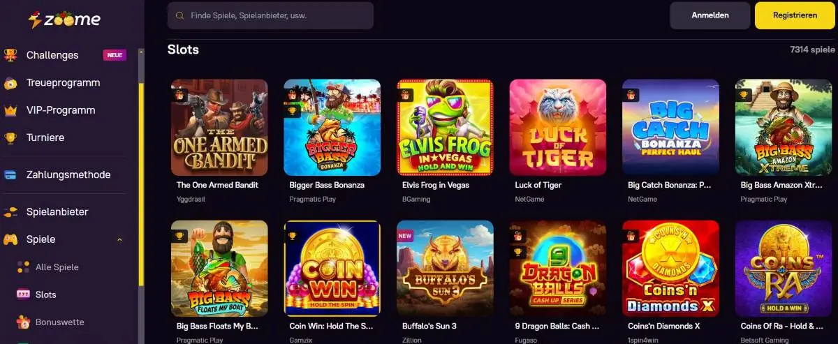 Zoome Casino Slots