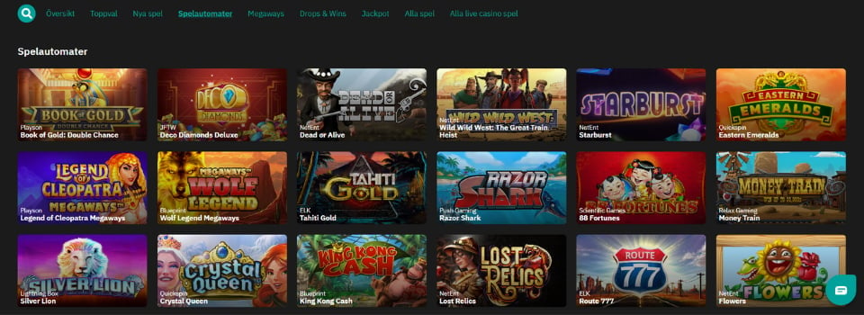 Fastbet casino spelautomater