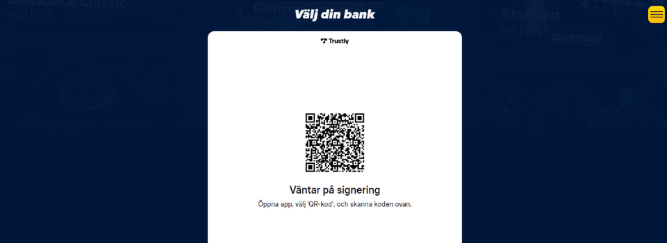 Verifiera din insättning med BankID hos Supersnabbt Casino