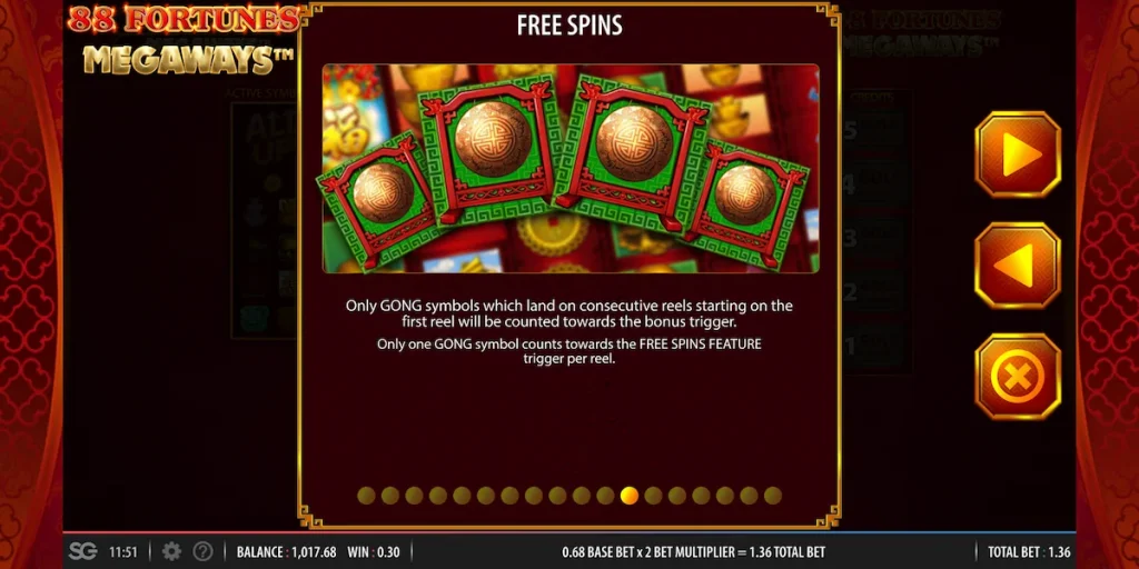 88 fortunes megaways free spins