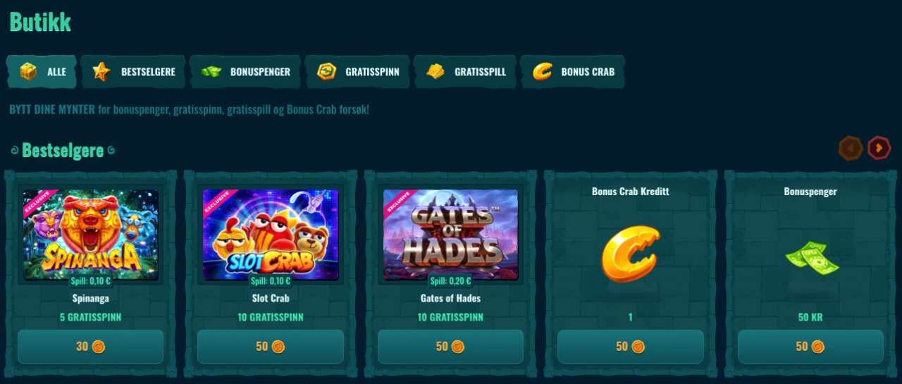 spinanga casino norge bonusbutikk