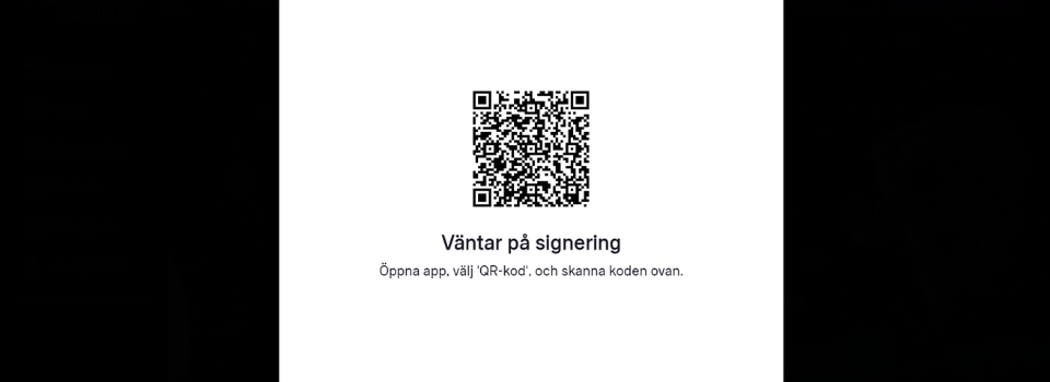 Luna Casino QR-kod verifiering