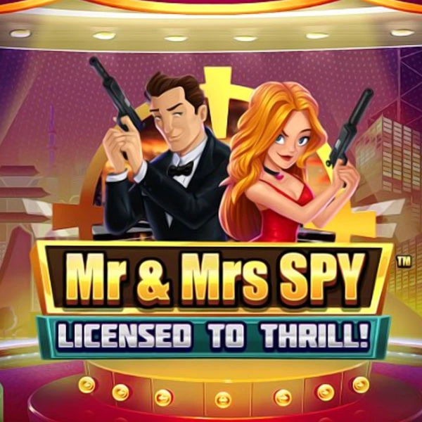 Mr Mrs Spy slot_title Logo