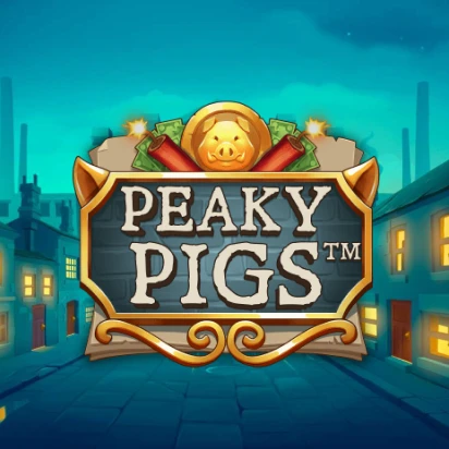 Peaky Pigs slot_title Logo