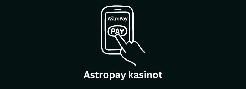 AstroPay kasinot, kuvassa AstroPay logo ja mobiilimaksaminen