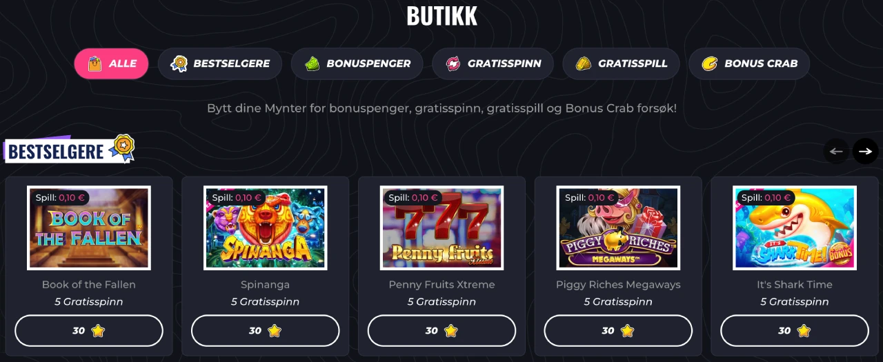 lunubet casino norge butikk