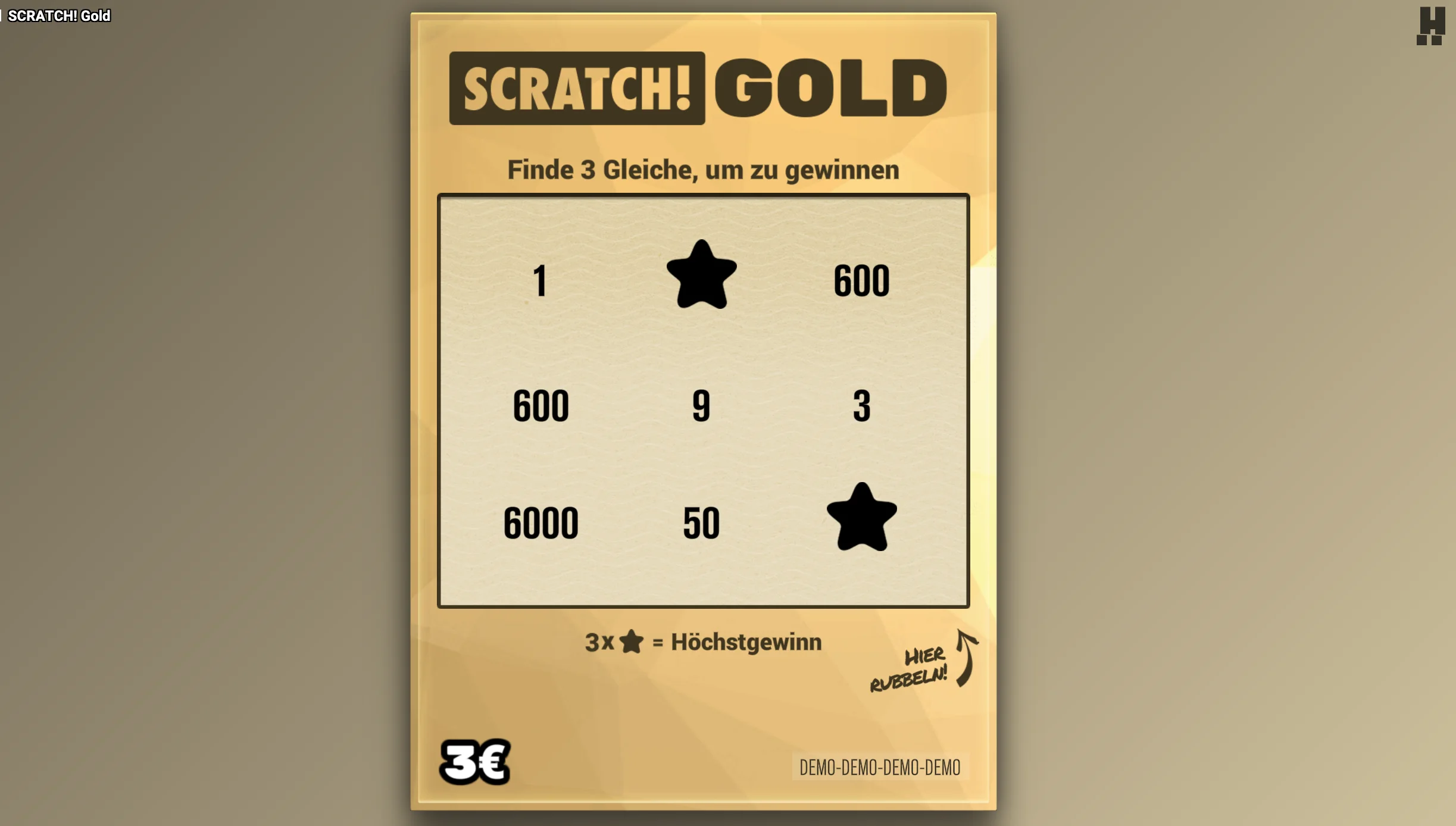 Scratch! Gold Rubbellos