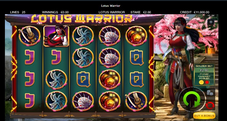 Lotus Warrior Screenshot