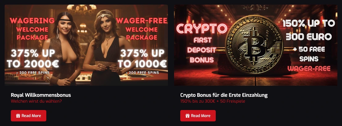 Royal Stars Casino Bonus