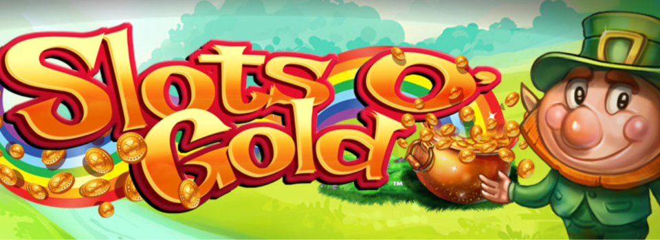 Image depicting Slots O' Gold, a slot game featuring a small green leprechaun.