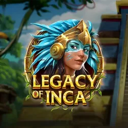 Kuvankaappaus Legacy of Inka peliautomaatista