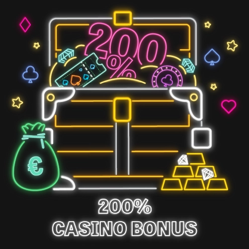 200% Casino Bonus