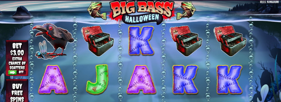 Big Bass Halloween spelplan