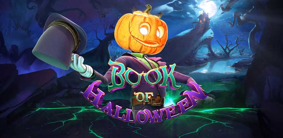 Book of Halloween slot cover