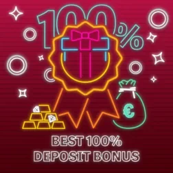 Best 100% deposit bonus