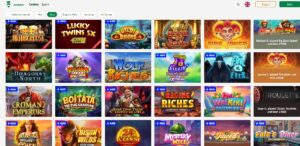 Luckster casino games