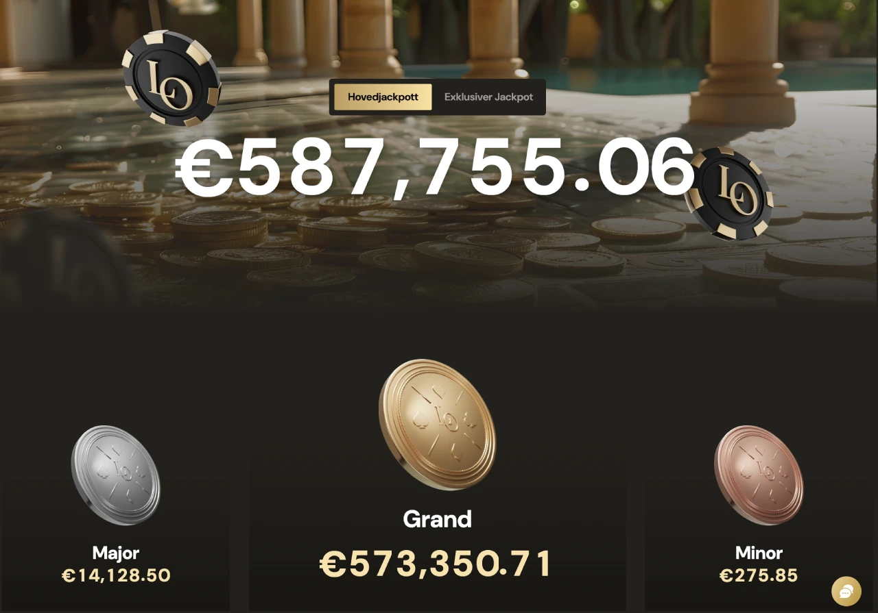 luckyones casino norge jackpot