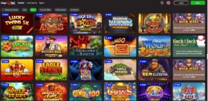 Magic Red Casino slot selection