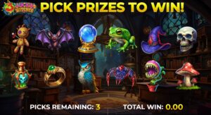 3 lucky witches slot bonus symbols