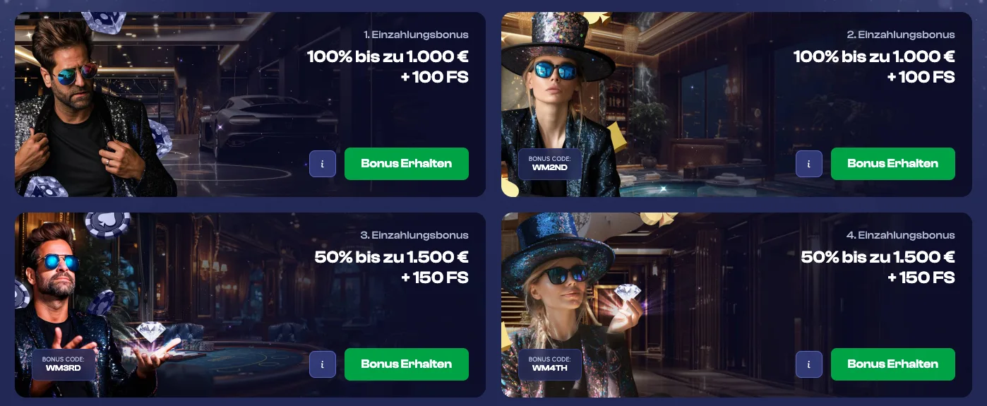 Winmaker Casino Bonus