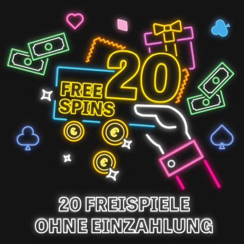 20 Freispiele ohne Einzahlung