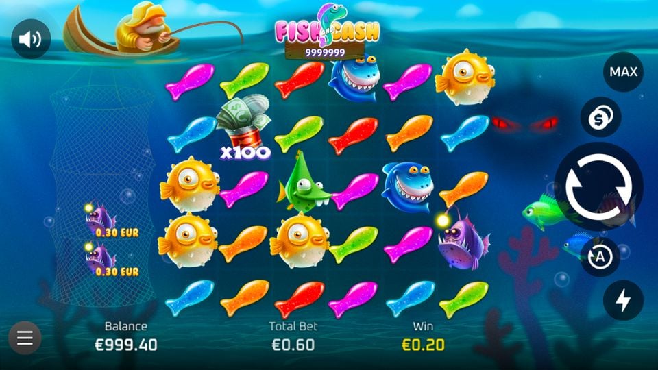 Fish and Cash slot by Popiplay