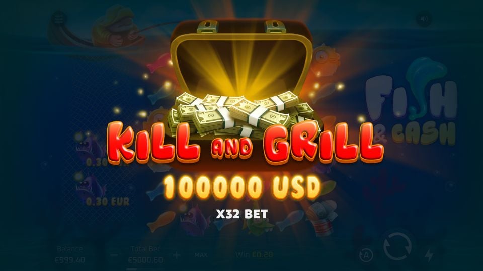 Fish and cash winning screenshot