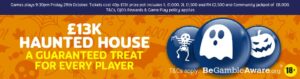 PlayOJO Halloween promotion