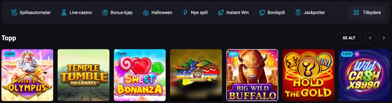 playmojo casino norge spill