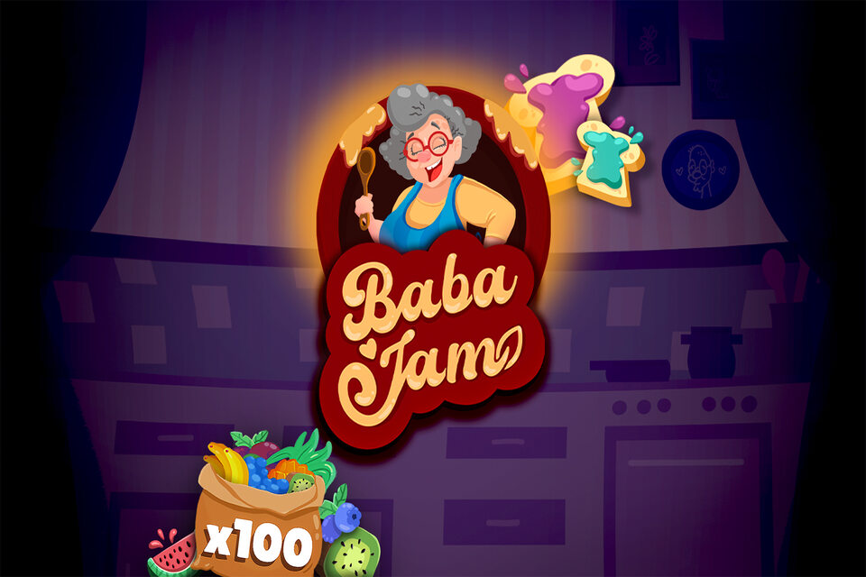 A header image of the Baba Jam logo